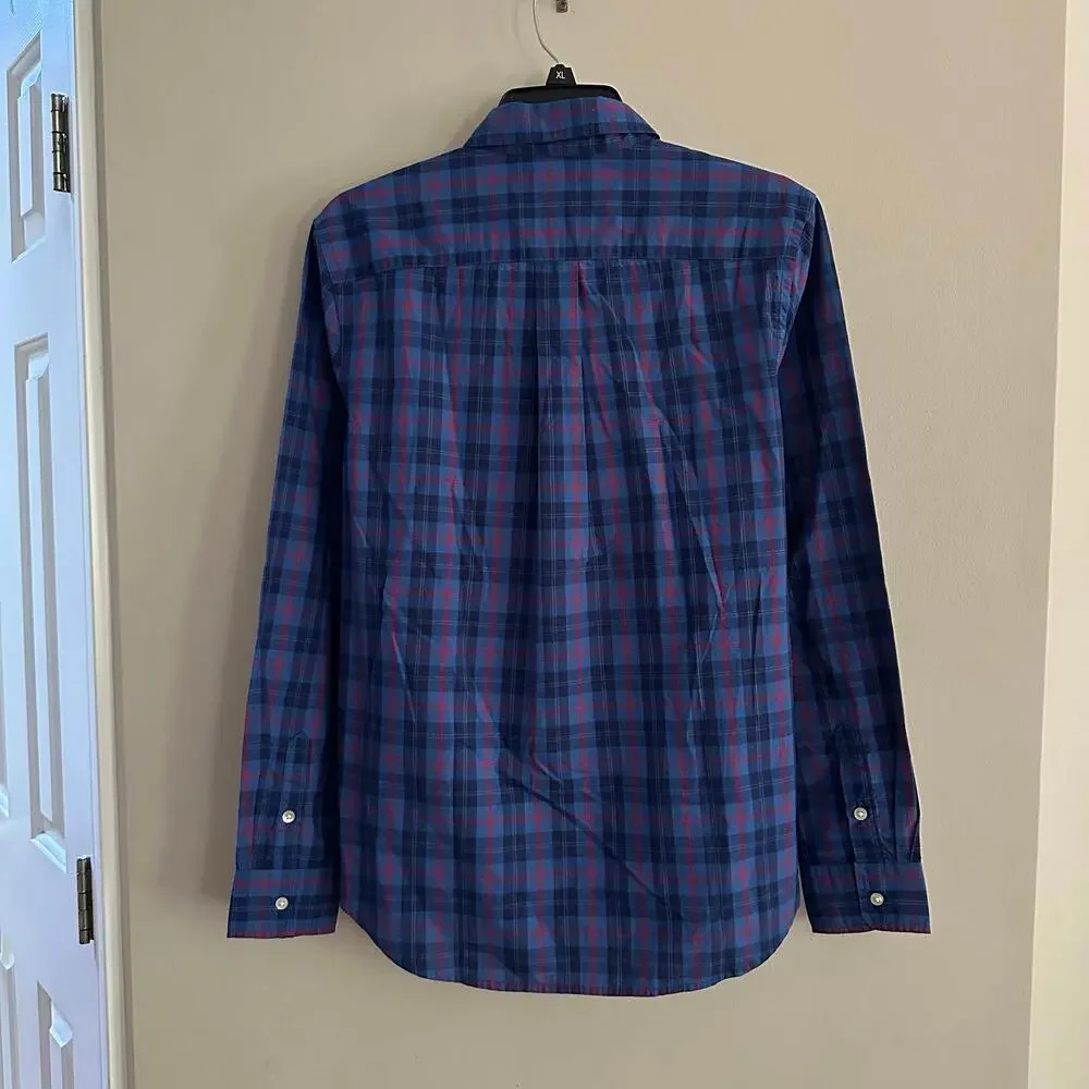 Ralph Lauren Plaid Button Down Long Sleeve Shirt XL‎ 18-20